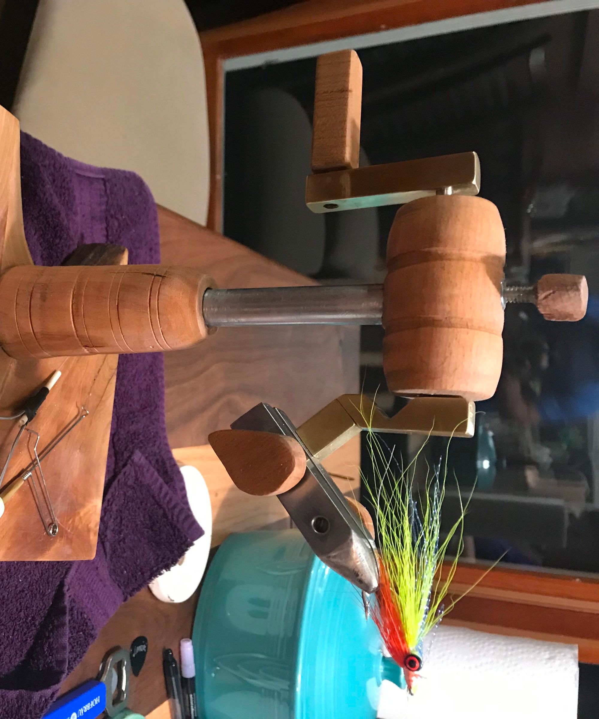DIY FLY TYING VISE