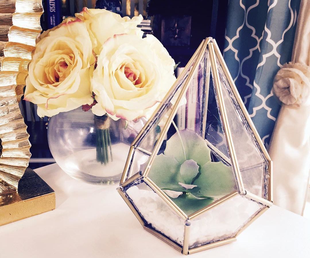DIY Succulent Terrarium by Home Made Luxe Subscription Box