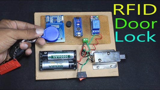 Build RFID Door Lock Using Arduino : 7 Steps - Instructables