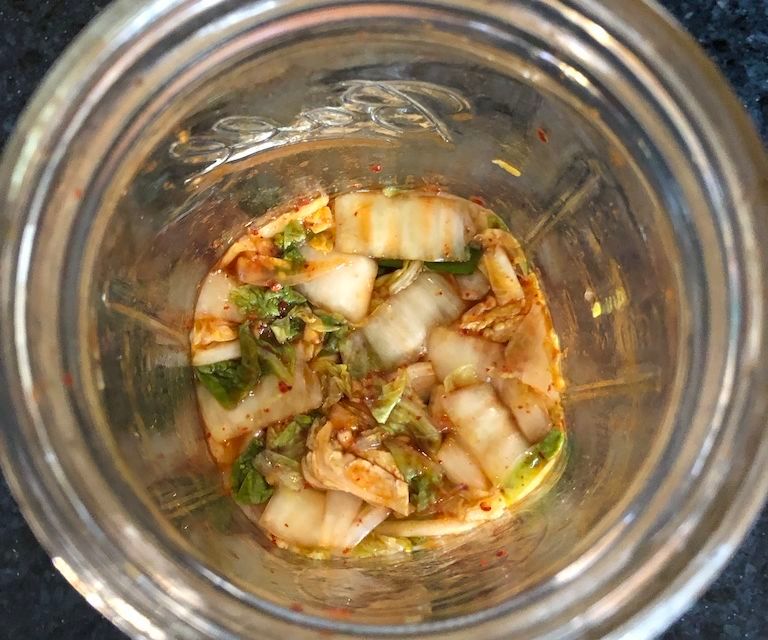 Dry Brined Spicy Kimchi
