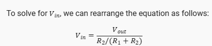 Enter Your Voltage Divider Conversion Value Into the Code