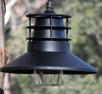 Salvaged Street Light Conversion
