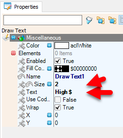 In Visuino Set Display