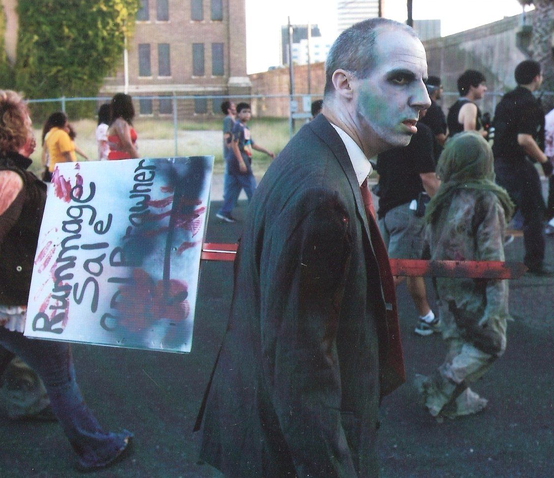 Body Impaling Special Effect for Halloween