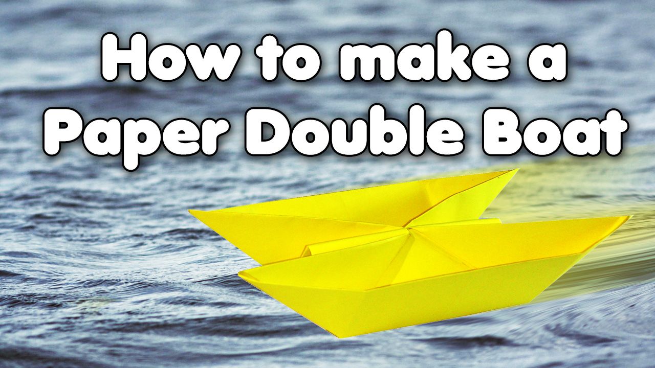 How To Make A Paper Boat Easy For Kids
