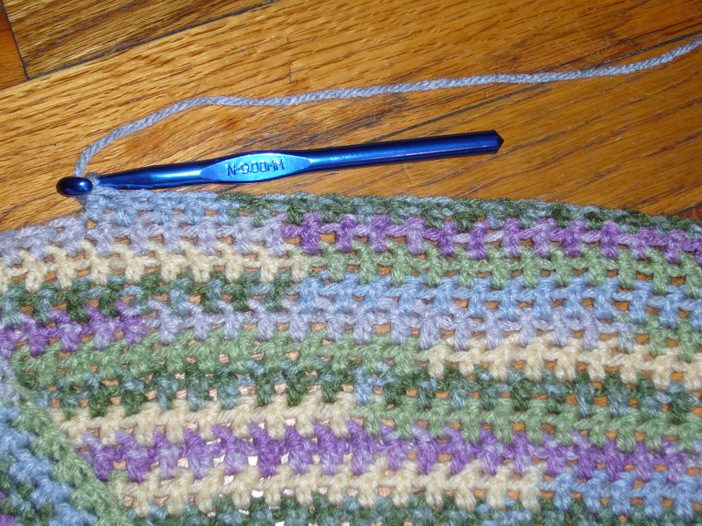 My first crochet project