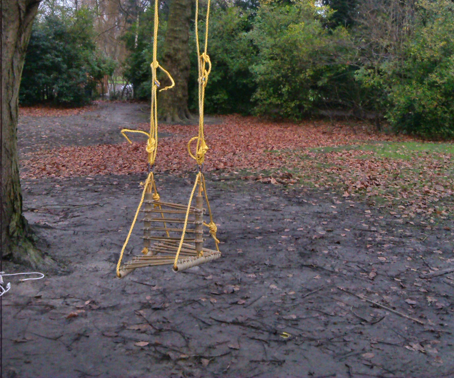 How to make a bamboo duo-swing