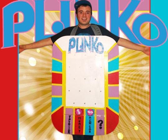 Plinko Party Costume w Prizes for Contestants