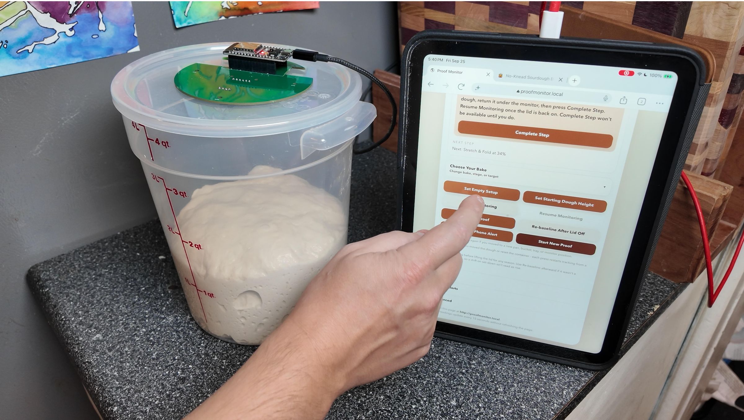 Bread Proof Monitor ระหว่าง Workflow Pause และ Resume