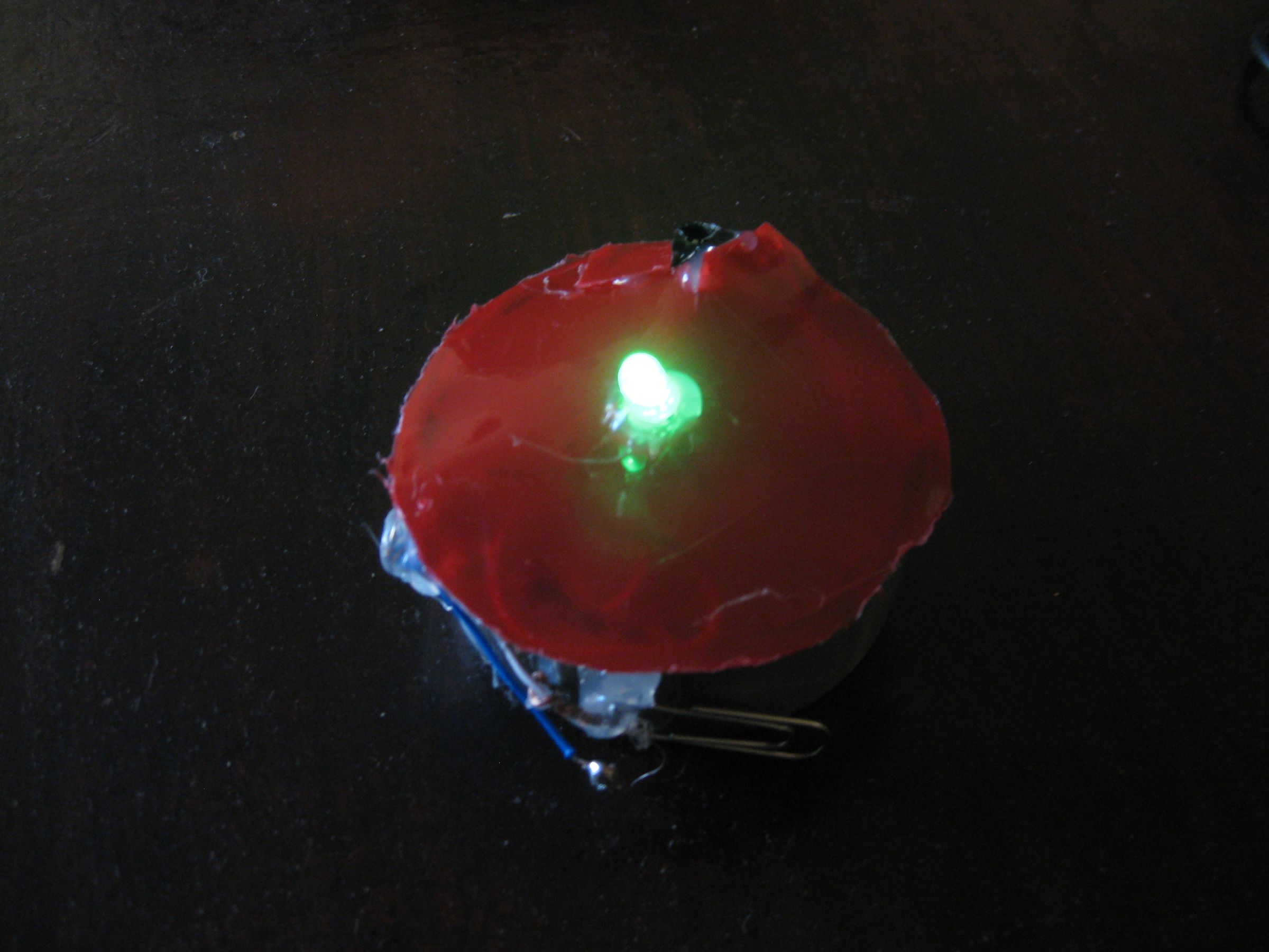 Solar and AC Rechargeable Touch Light