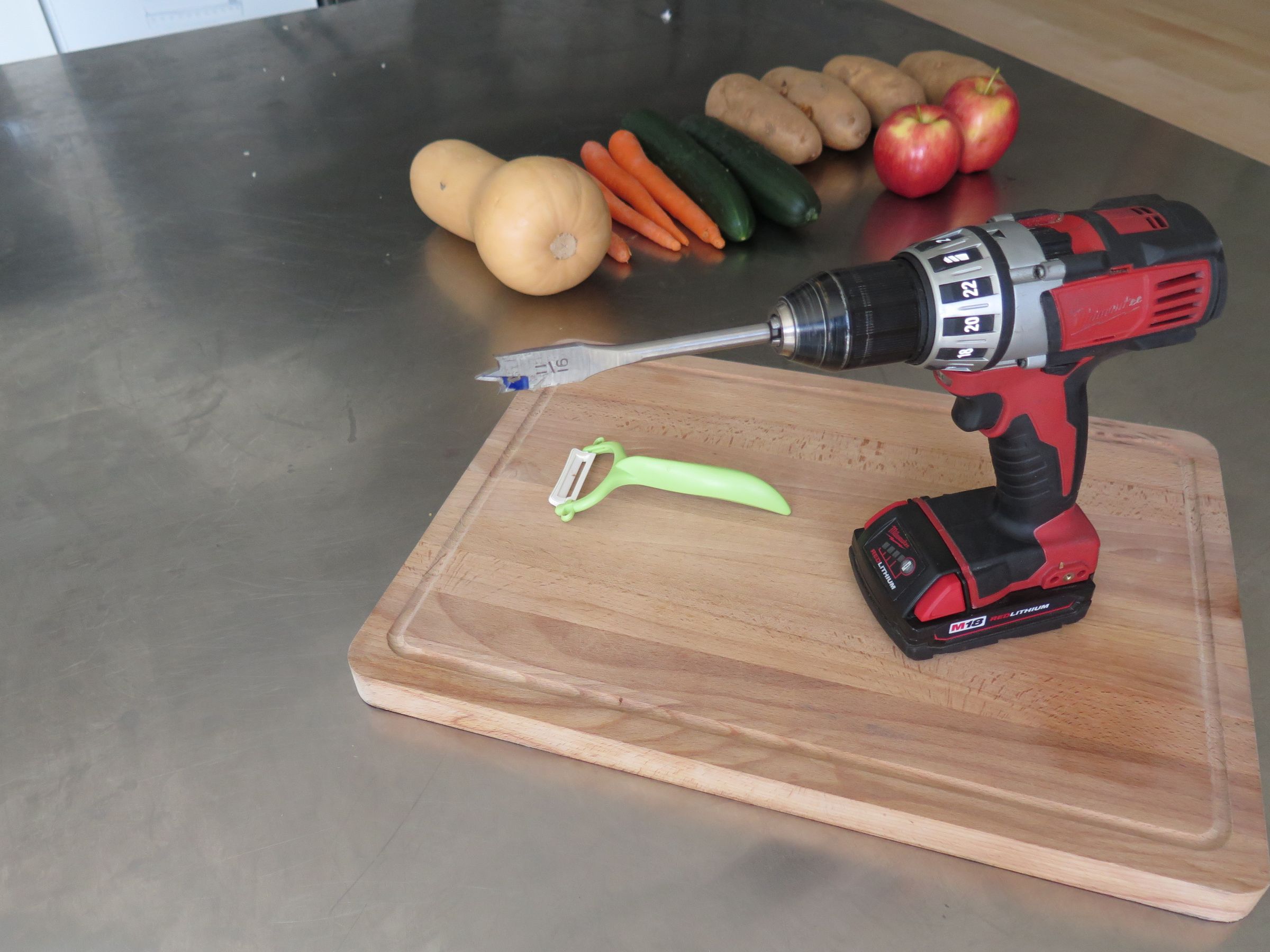 Power Peeler 4 Steps (with Pictures) Instructables