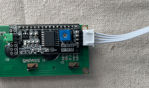 Mount & Connect the LCD Display