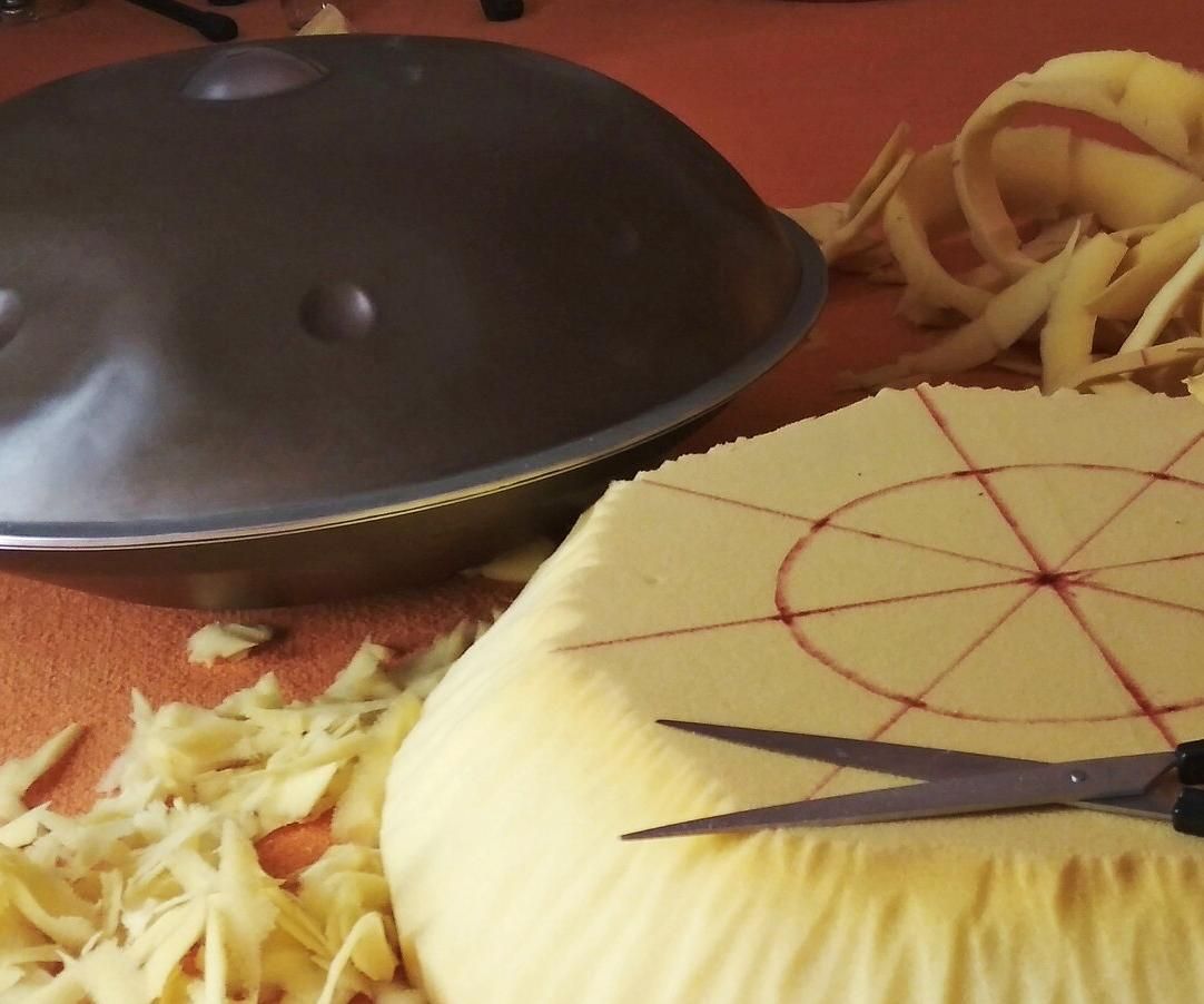 MIDI Handpan With 19 Tonefields on Upper and Down Side...