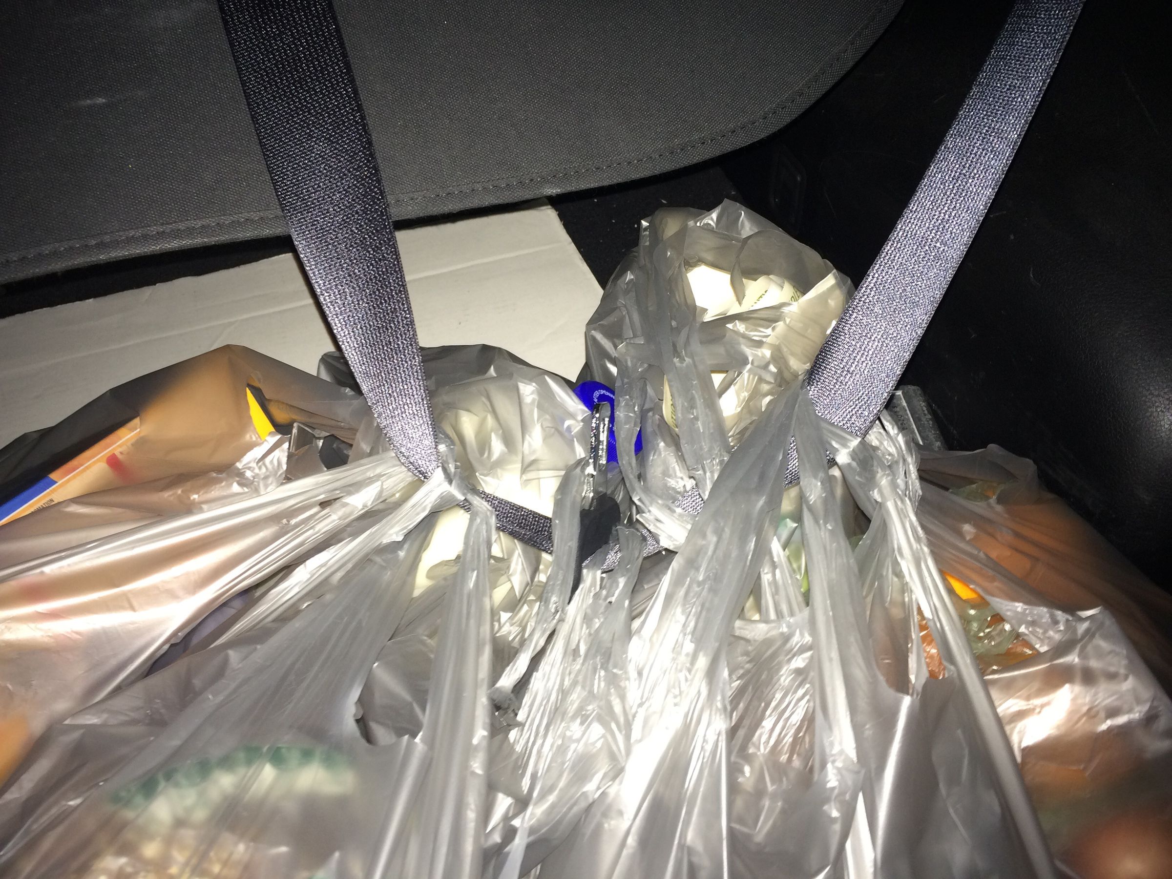 Keep the Shopping in a Hatch-back in Order