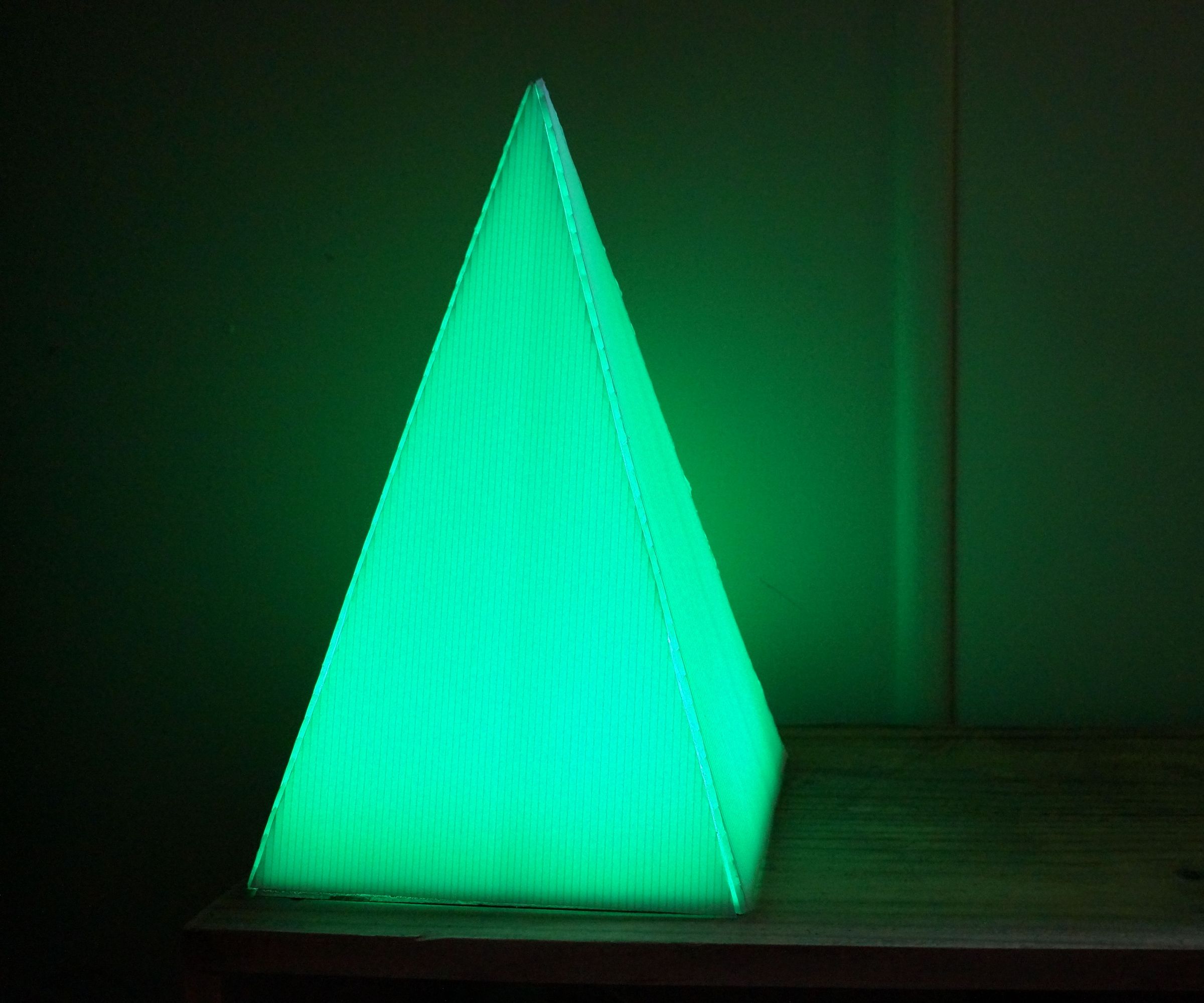 Spectrum - Geometric Pyramid of Light