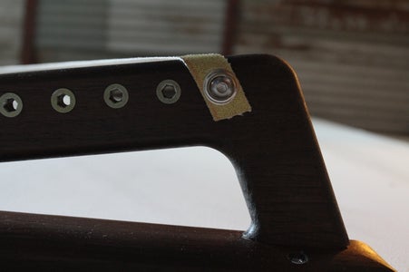 Attach Strips to Upper Left Bracket and Lower Right Bracket in Numerical Order