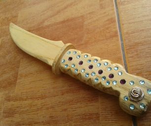 Wooden Arabian Knife (Khanjar)