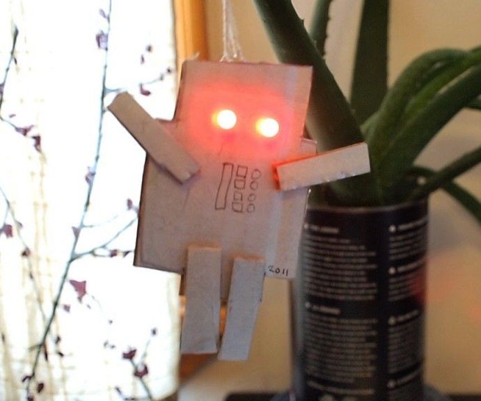 LED Robot Ornament