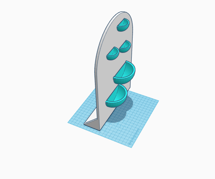 3D Printed Modular Bookend Planter Using Tinkercad. 