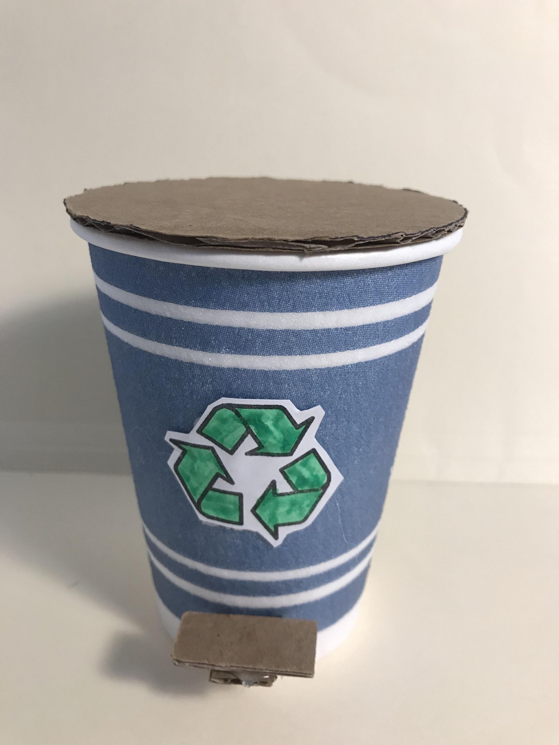 Mini Paper Cup Recycling Bin : 6 Steps (with Pictures) - Instructables