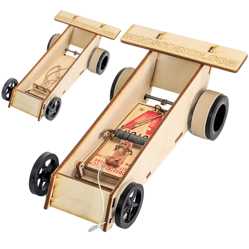 Mousetrap and Rubber Band Car Physics Project