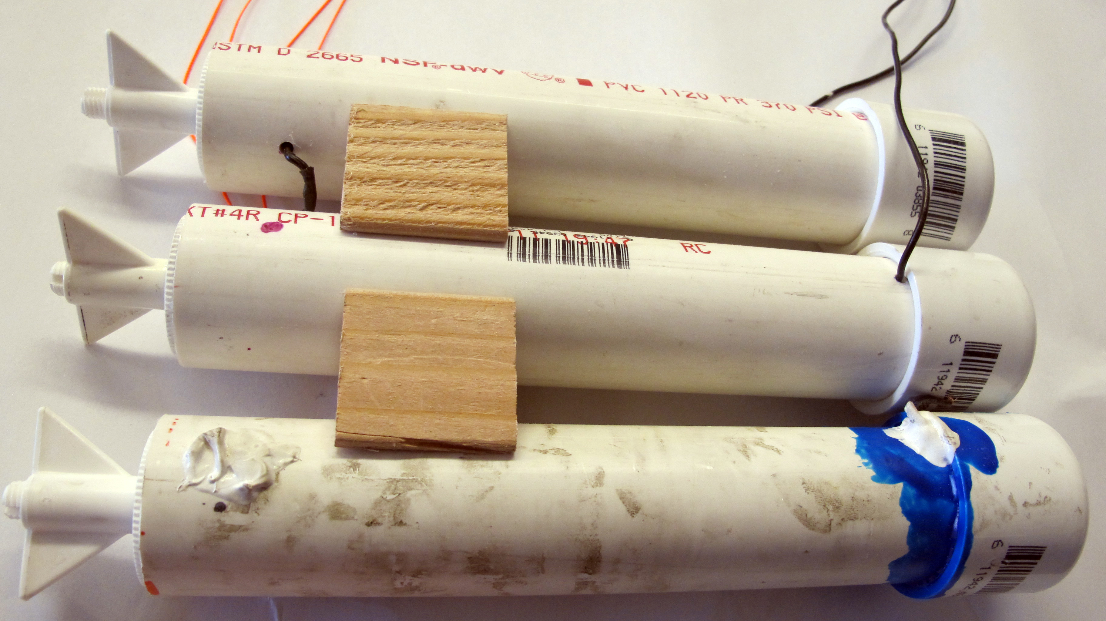 Build a battery pack using PVC pipes