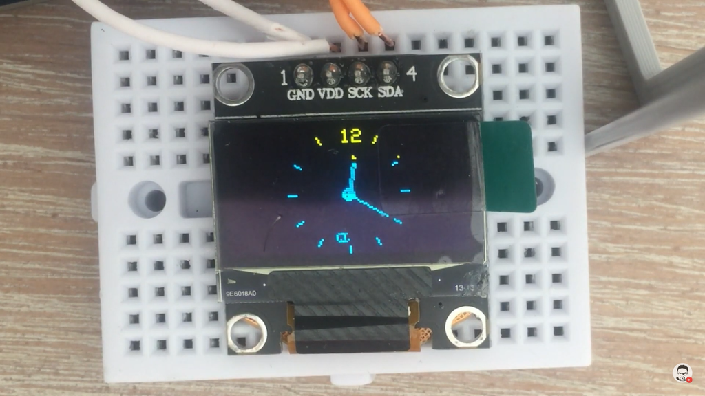 Arduino Clock Face Analog Style Arduino OLED Clock : 9 Steps (with Pictures) - Instructables