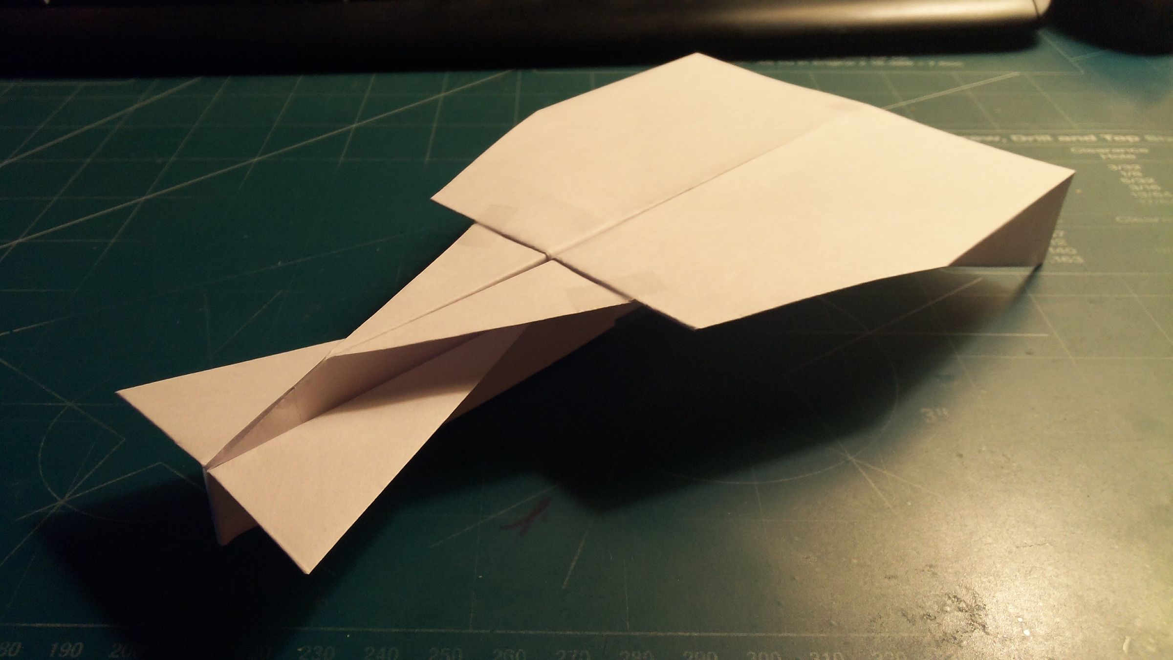 How to Make the SkyVulcan Paper Airplane