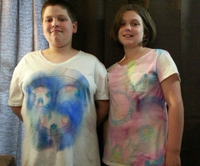 Sharpie Tie-Dyed T-shirt