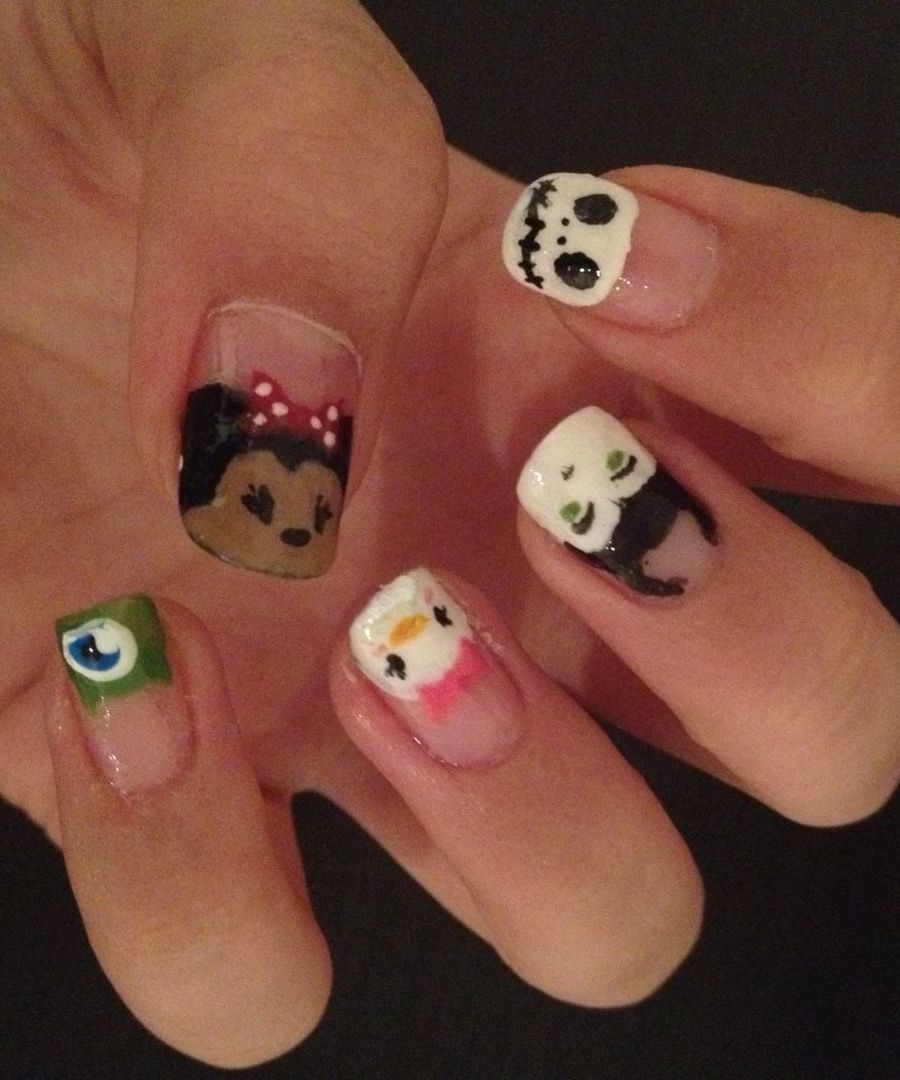 Tsum Tsum Nails for Beginners