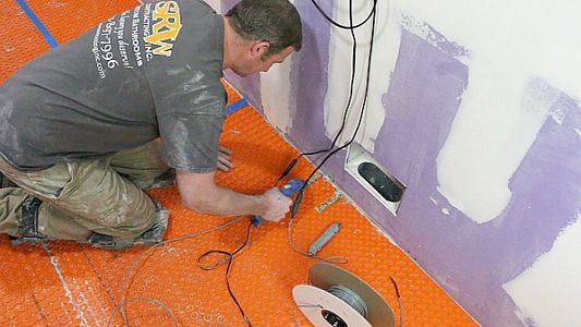 DITRA-HEAT Heated Flooring Systems (Step-by-Step Installation) : 13 Steps  (with Pictures) - Instructables