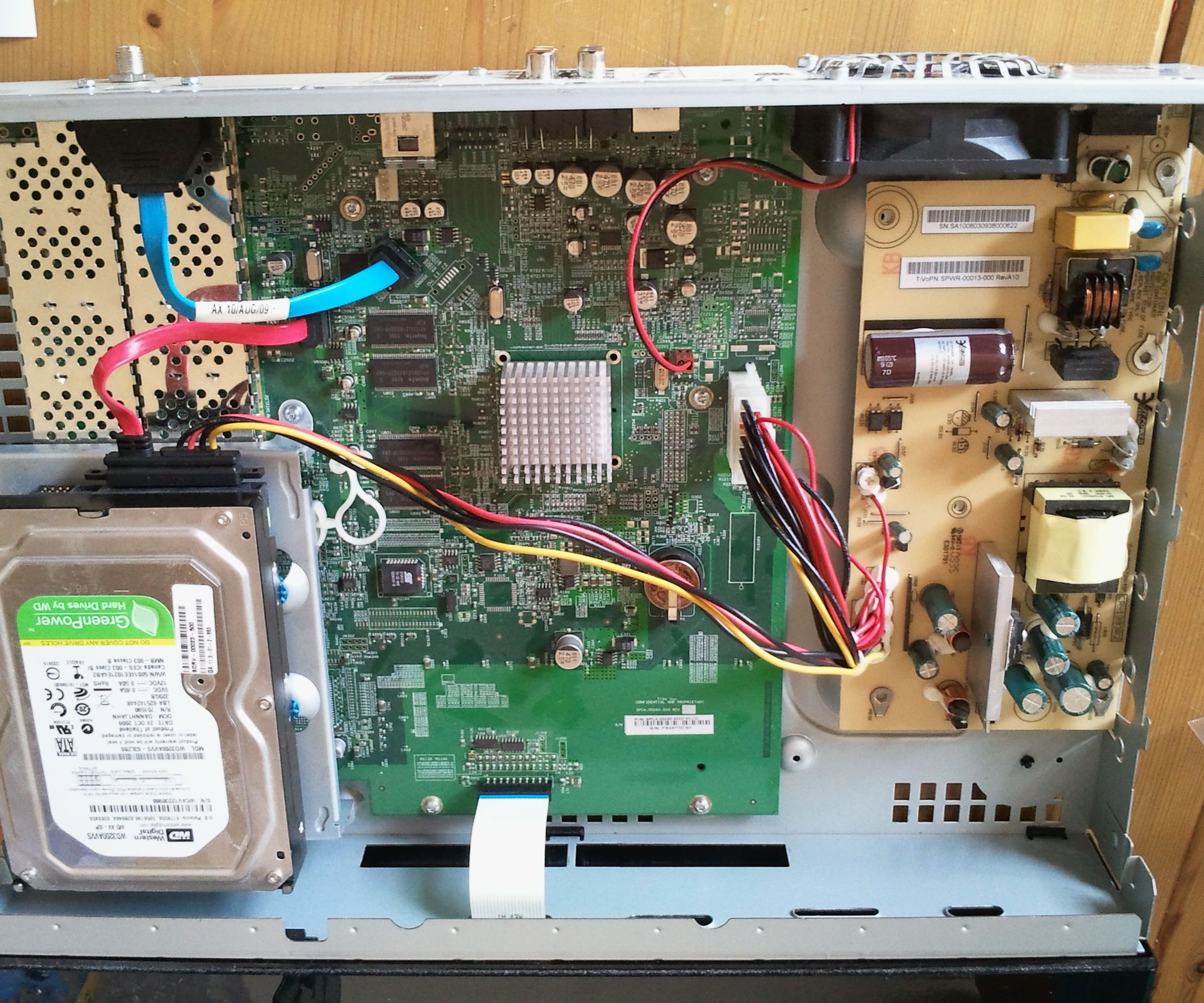 Increase Disk Space in a TiVo