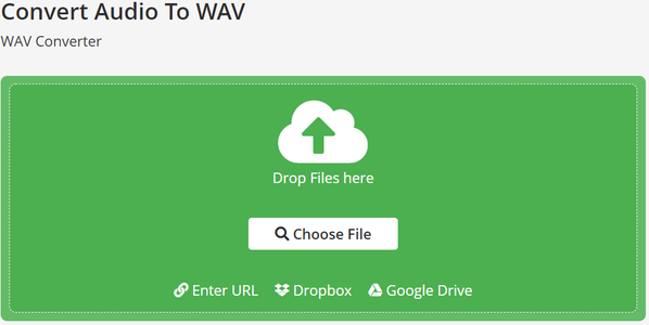 Converting Audio Files in Proper Format: