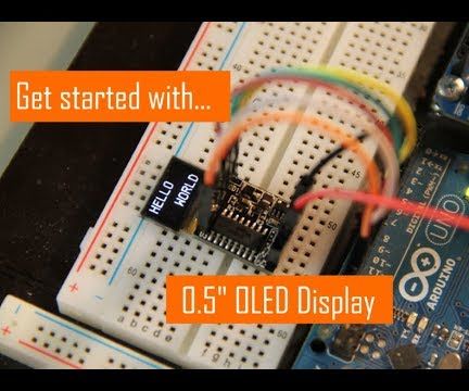 Get Started With 0.5" OLED Display