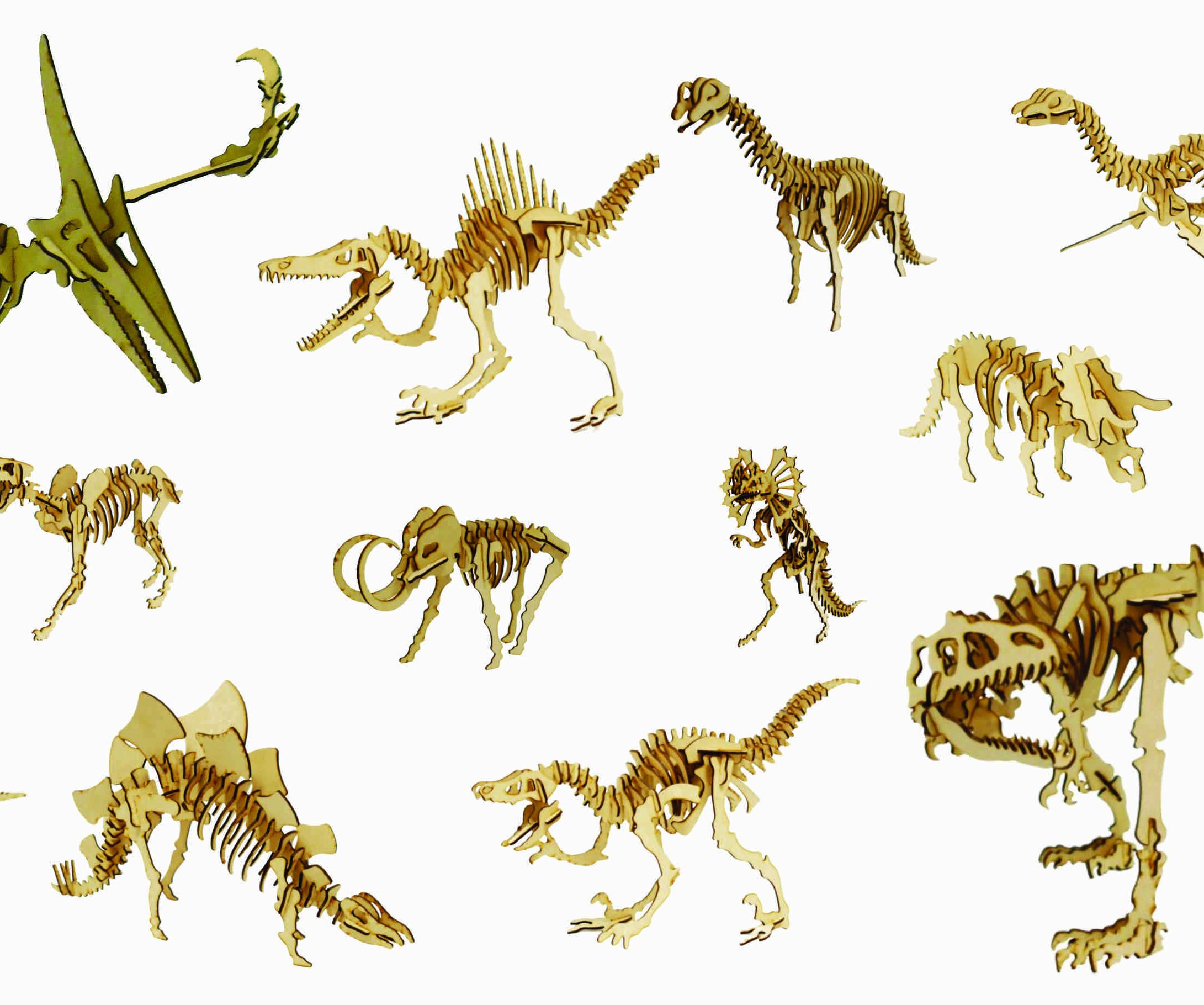 3D Dinosaur Puzzle