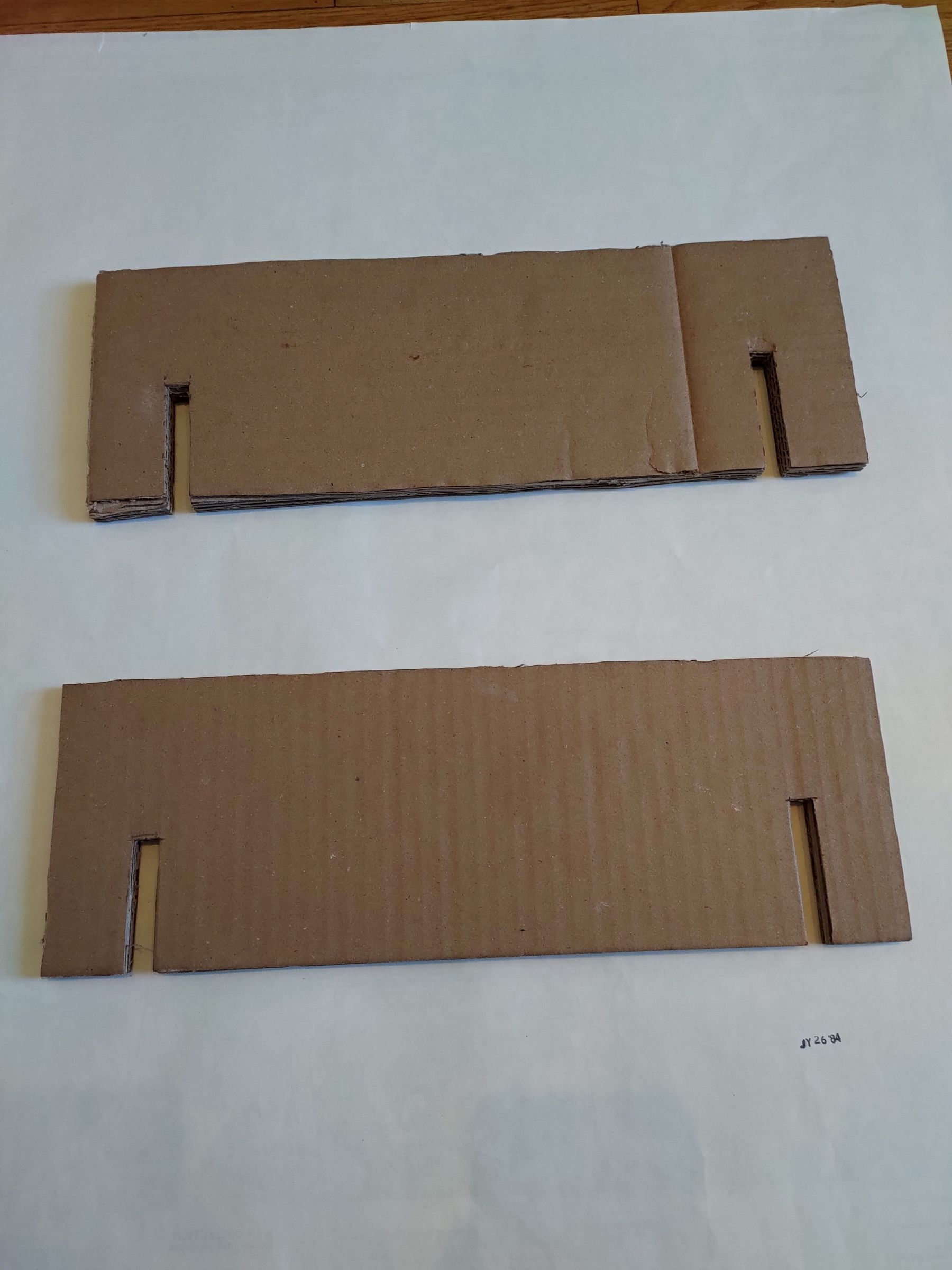 SuperSturdy Cardboard Shelving 5 Steps Instructables