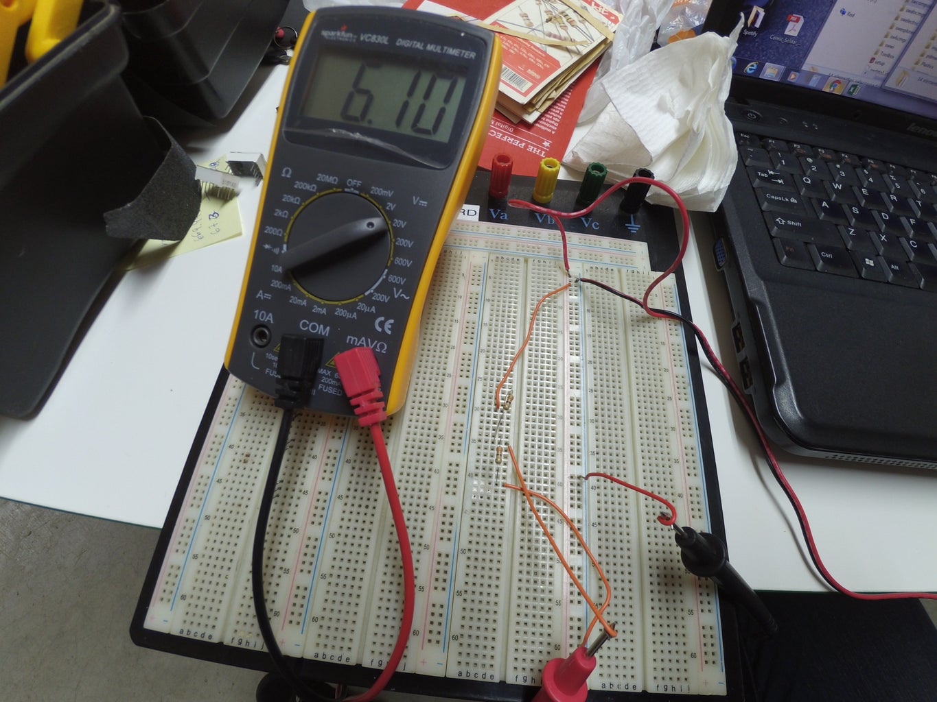 How to Make Voltage Divider 4 Steps Circuit Diagram