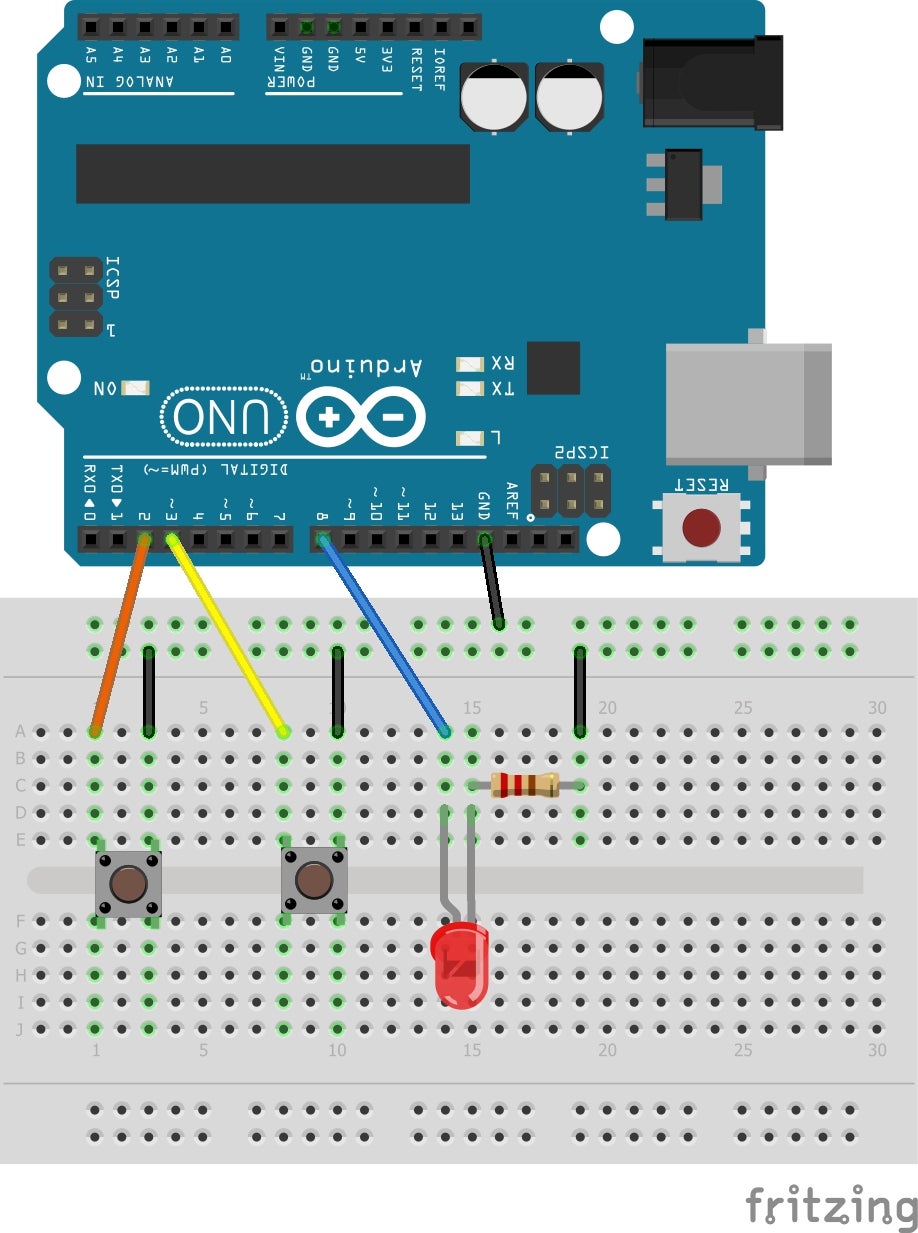 Working Without a Pull-up/ Pull-down Resistor With Arduino - Instructables