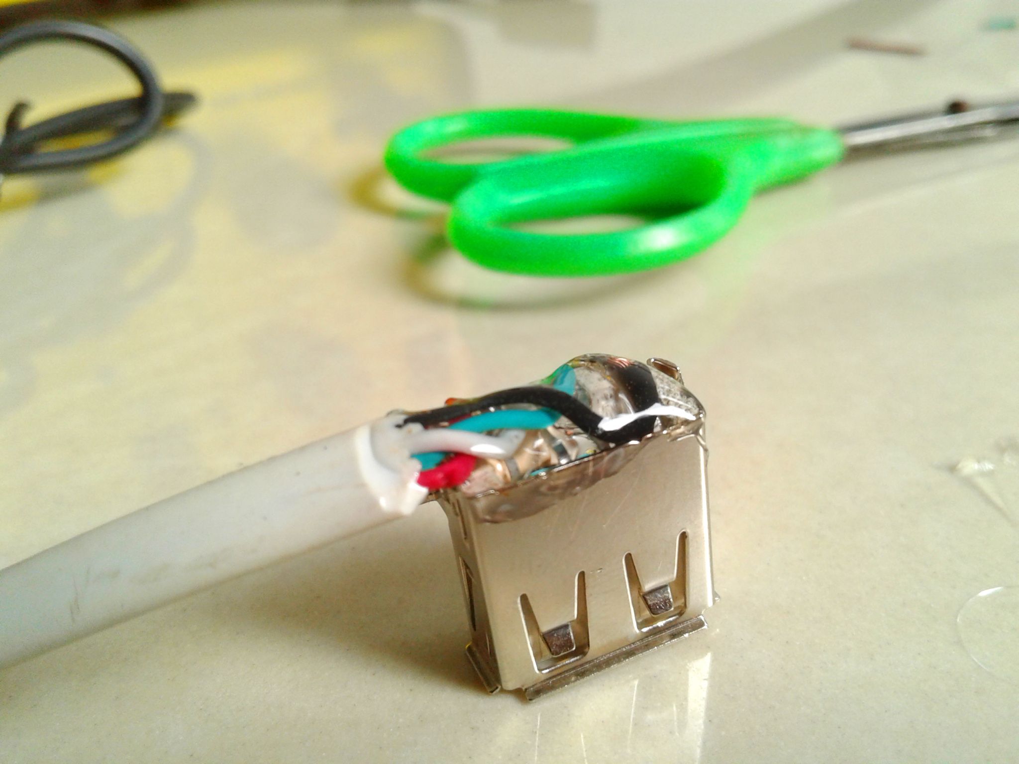 DIY OTG Cable 7 Steps Instructables