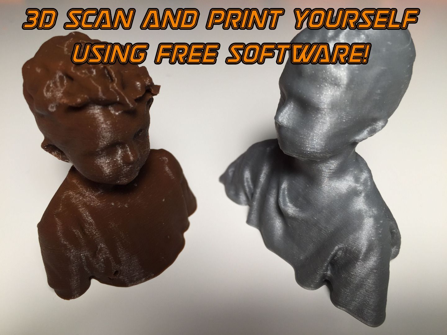 3D Scan and Print Yourself Using FREE Software! 4 Steps Instructables