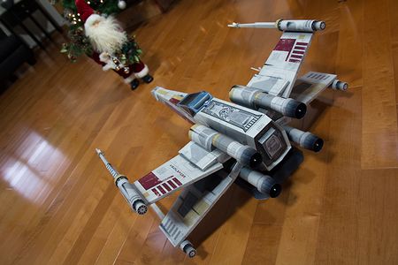 Starfighter-X Star Wars Inspired Paper Model