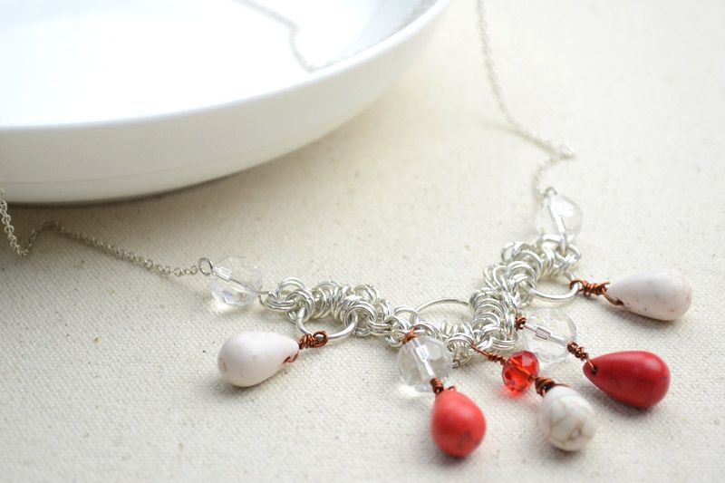 Making a Necklace With Chainmail and Diversified Beads