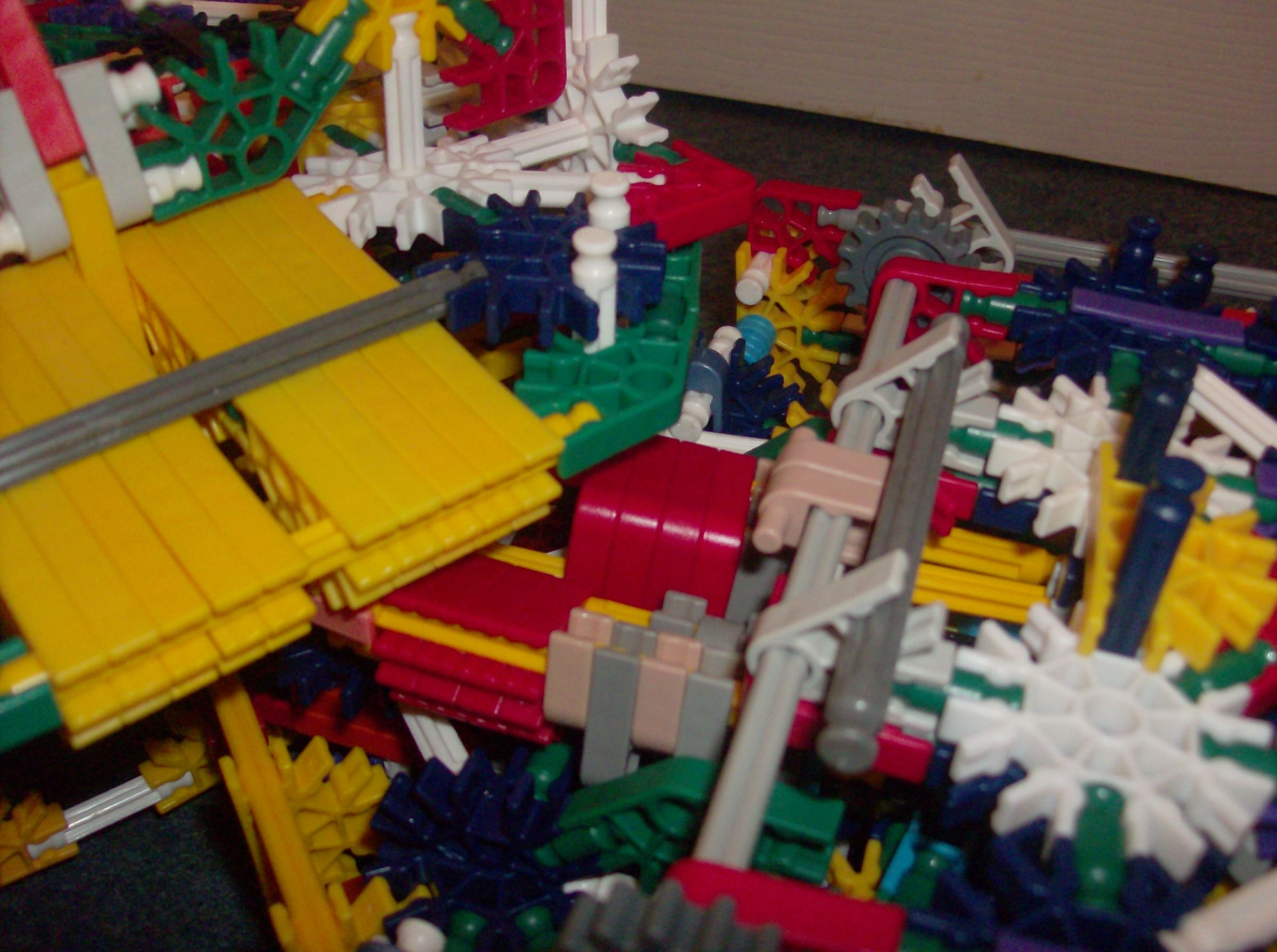 K’NEX Chantier – Camion Bulldozer, 238 Pièces, Pour Enfants Dès 5 Ans, Neuf