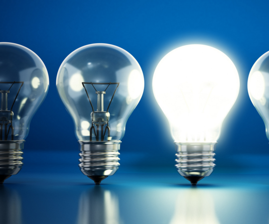 Dark-Activated Energy Saving Light