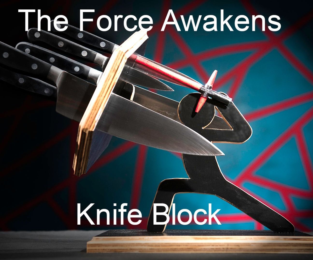 The Force Awakens Knife Block