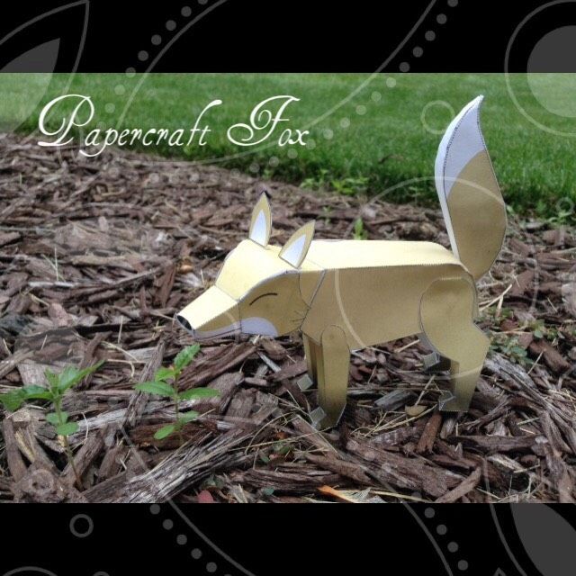 Diy Papercraft Fox