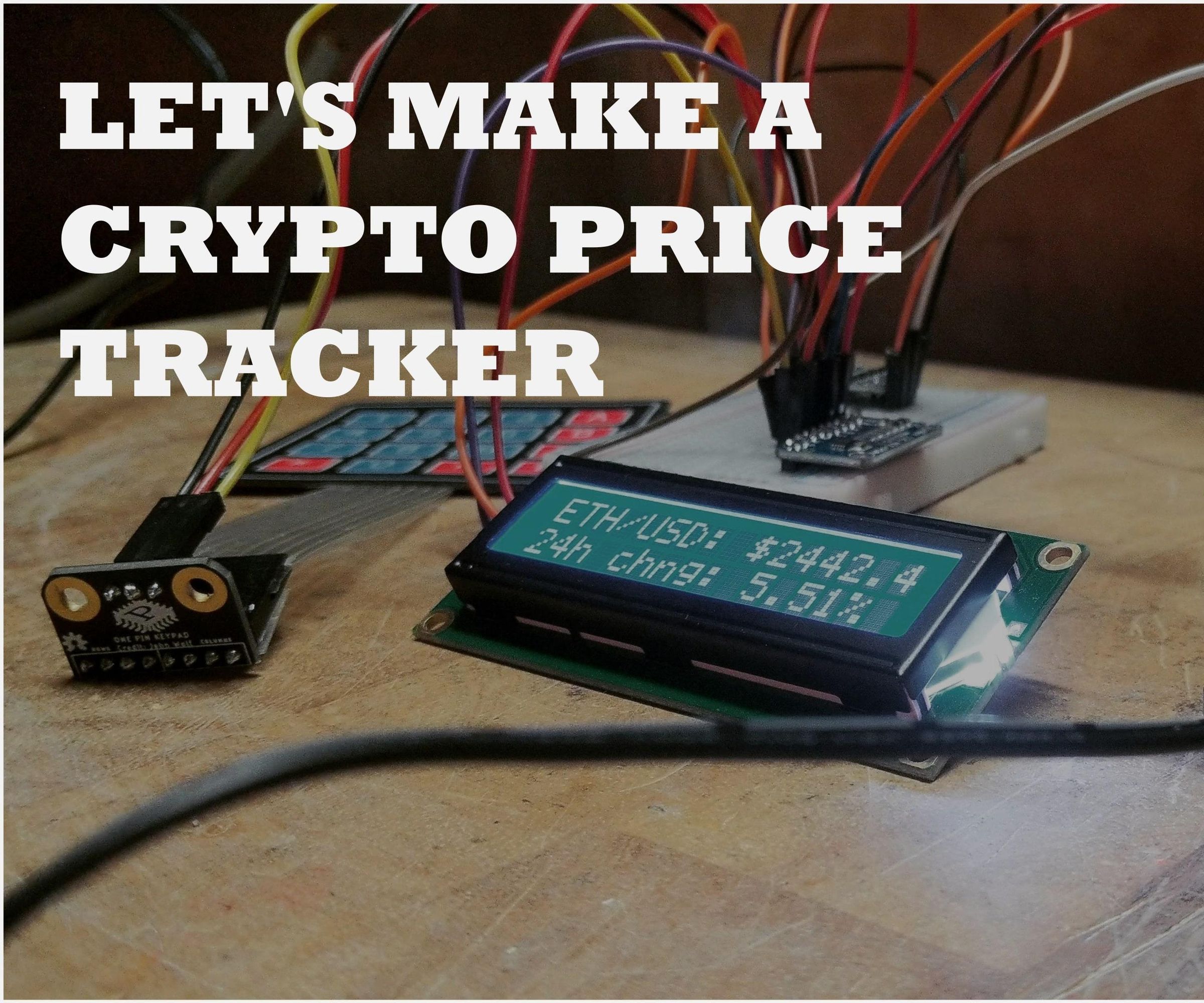 Raspberry Pi Cryptocurrency Tracker