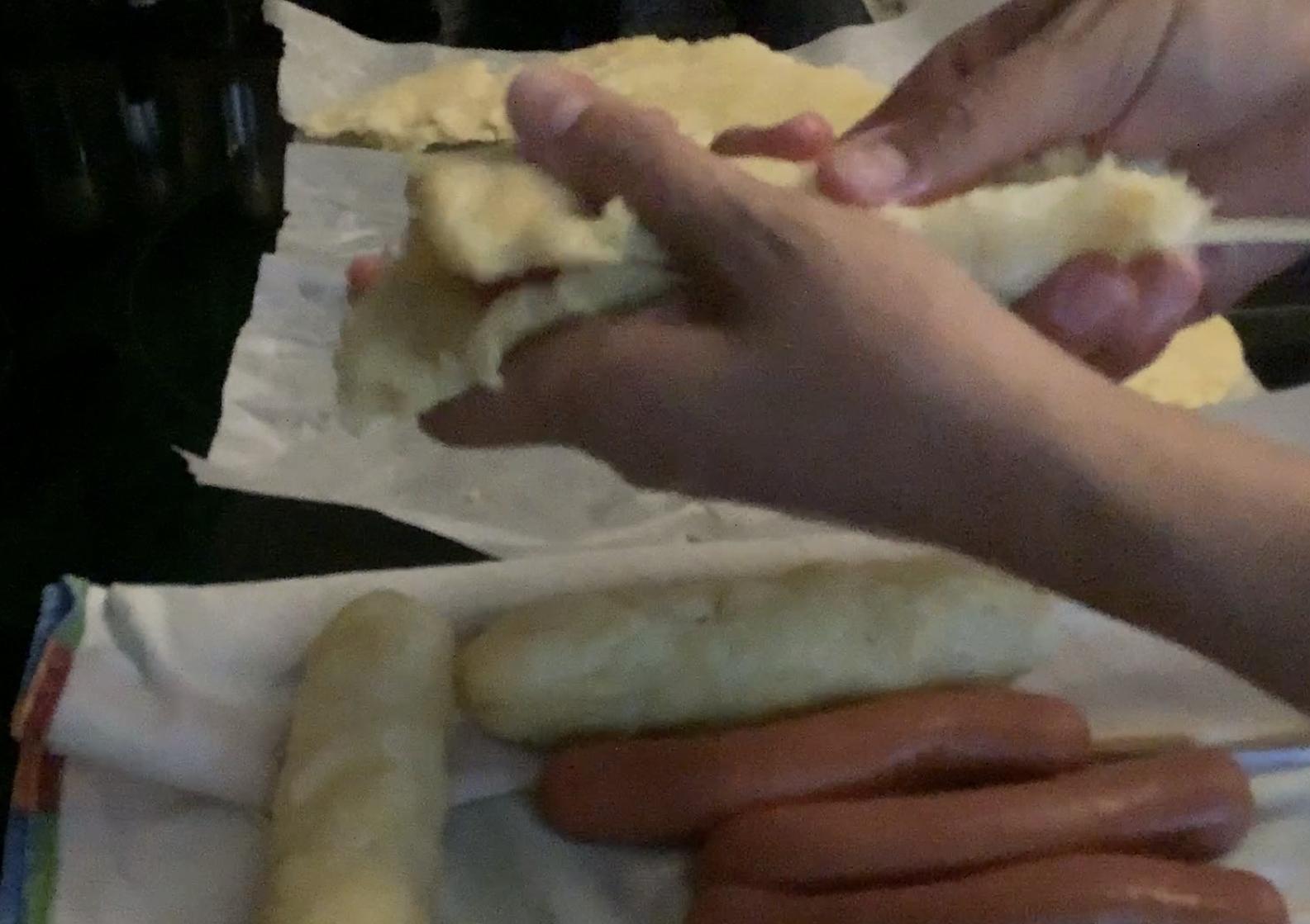 Cheesy Low Carb “Corn” Dogs 6 Steps Instructables