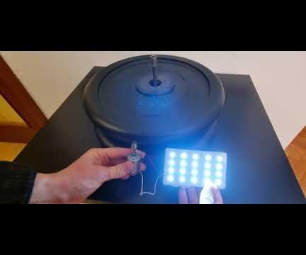 Electric generator using a simple Dc motor and a flywheel