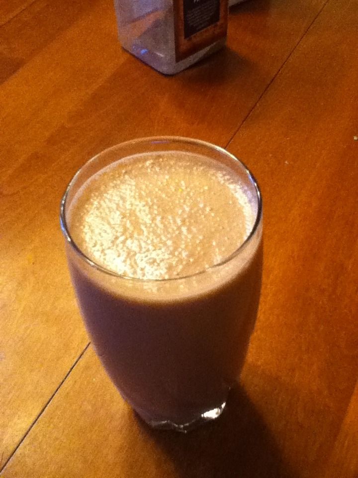 Peanut Butter Nutella Banana Protein Shake